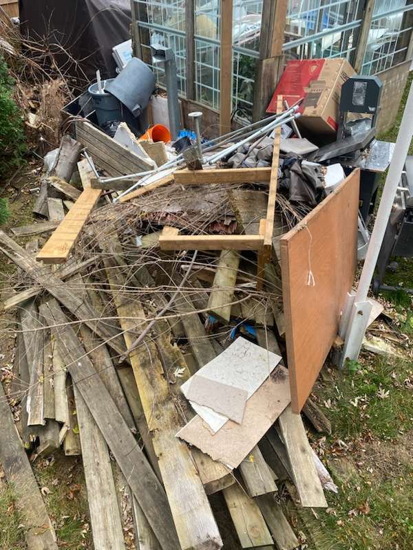 Before and after cleanup